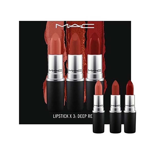 MAC Lipstick Set Deep Reds комплект червила за устни за жени | monna.bg