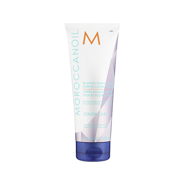 Moroccanoil Color Care Blonde Perfecting Purple Conditioner балсам за руса коса за жени | monna.bg