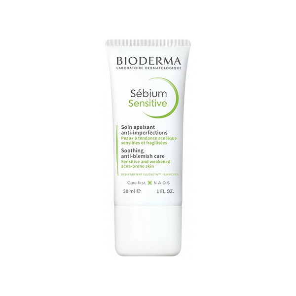 BIODERMA Sebium Sensitive хидратиращ крем за проблемна кожа и акне за жени | monna.bg