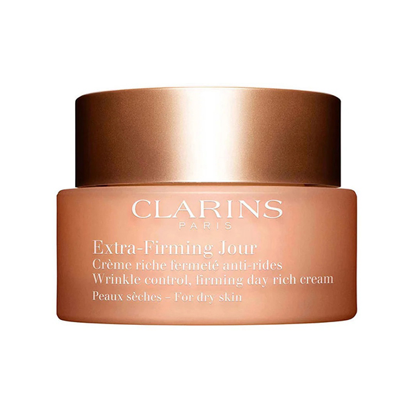 Clarins Extra-Firming Jour Rich дневен крем против бръчки за суха кожа за жени | monna.bg