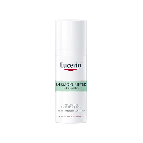 Eucerin DermoPurifyer Oil Control Adjunctive Soothing Cream успокояващ крем за проблемна кожа за жени | monna.bg