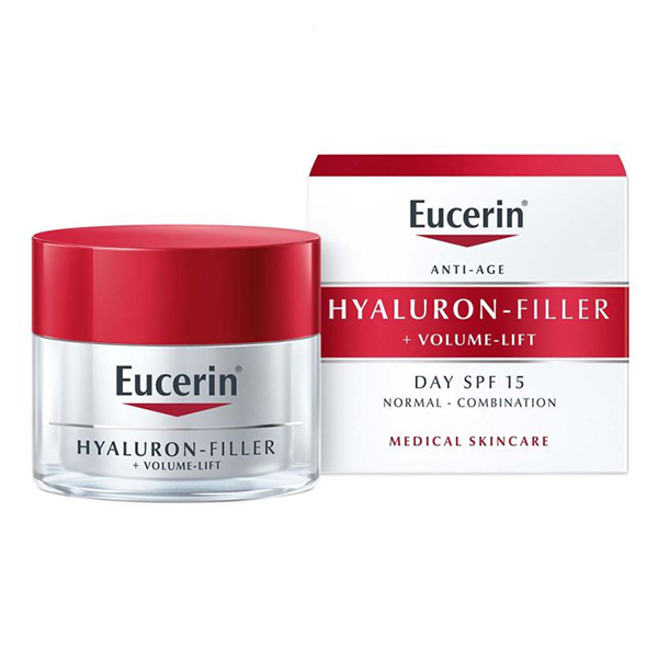 Eucerin Volume-Filler SPF15 интензивно подхранващ крем за нормална към смесена кожа за жени | monna.bg