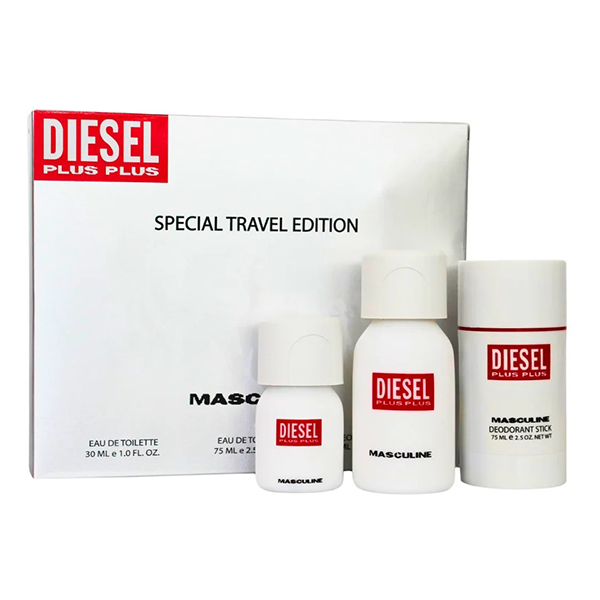 Diesel Plus Plus Masculine подаръчен комплект с тоалетна вода 75мл за мъже | monna.bg