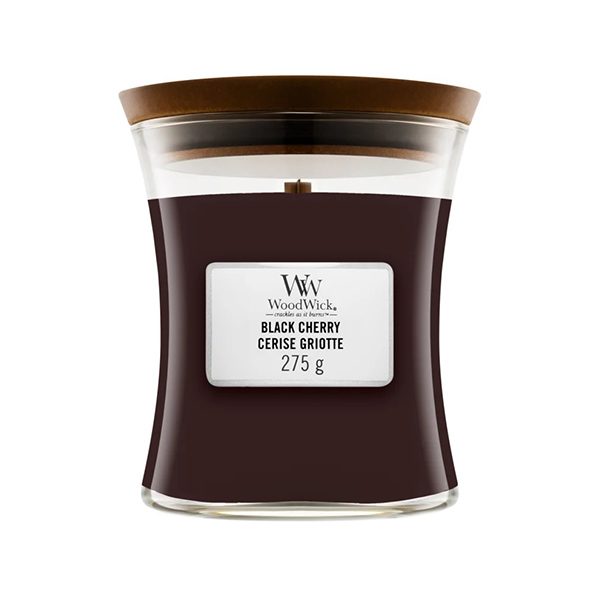 WoodWick Black Cherry ароматни свещи унисекс | monna.bg