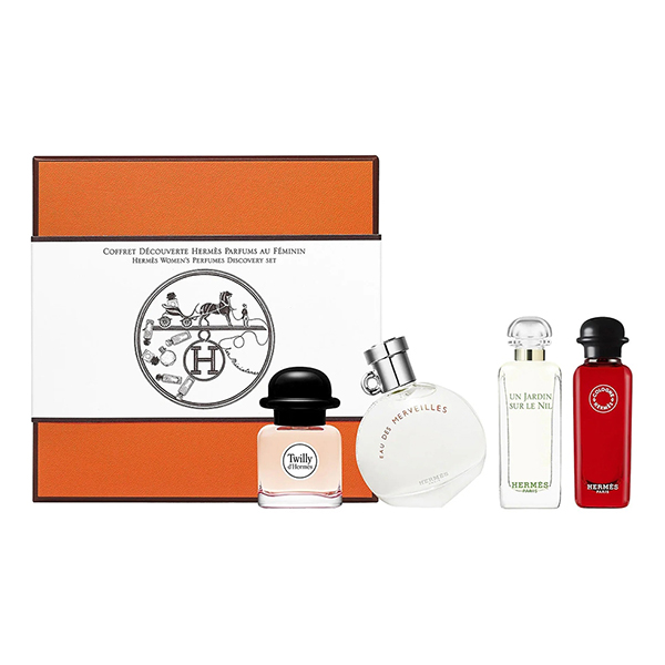 Hermes Women's Perfumes Discovery Set подаръчен комплект 4 броя по 7.5мл за жени | monna.bg