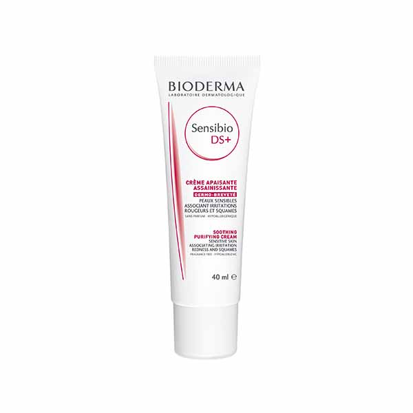 BIODERMA Sensibio DS+ успокояващ крем за чувствителна кожа със склонност към почервеняване унисекс | monna.bg