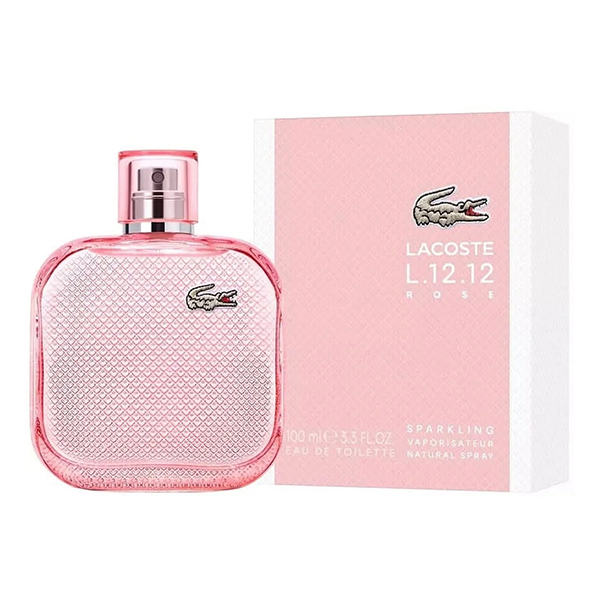 Lacoste Fragrances L.12.12 Rose Sparkling тоалетна вода за жени | monna.bg