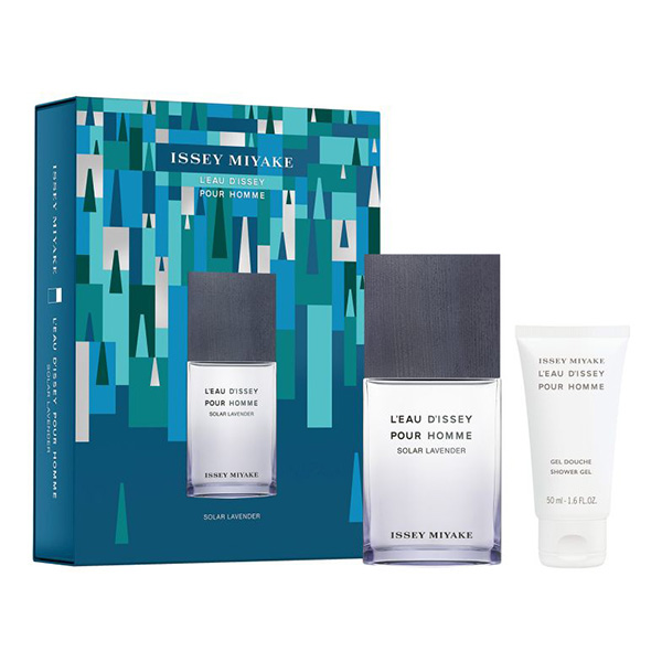 Issey Miyake L'Eau d'Issey Pour Homme Solar Lavender подаръчен комплект с тоалетна вода 50мл и душ гел 50мл за мъже | monna.bg