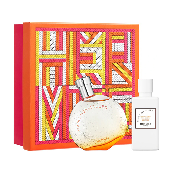 Hermes Eau Des Merveilles подаръчен комплект с тоалетна вода 100мл за жени | monna.bg