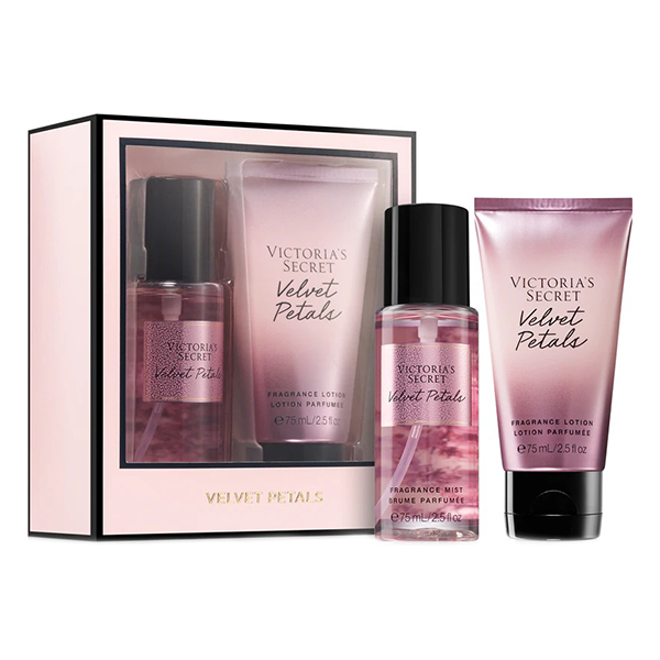 Victoria's Secret Velvet Petals комплект със спрей за тяло 75мл за жени | monna.bg