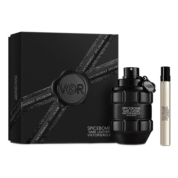 Viktor & Rolf Spicebomb Dark Leather подаръчен комплект с парфюмна вода 90мл за мъже | monna.bg