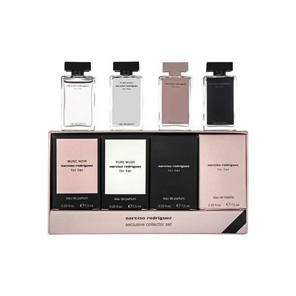 Narciso Rodriguez Collection Set 1 подаръчен комплект 4 броя по 7.5мл за жени | monna.bg