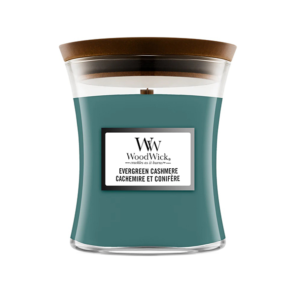 WoodWick Evergreen Cashmere ароматна свещ унисекс | monna.bg