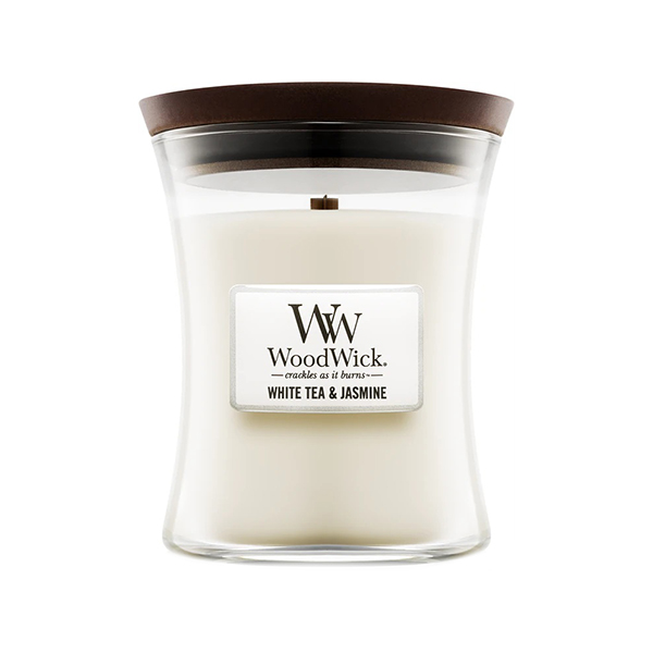 WoodWick White Tea Jasmine ароматни свещи унисекс | monna.bg