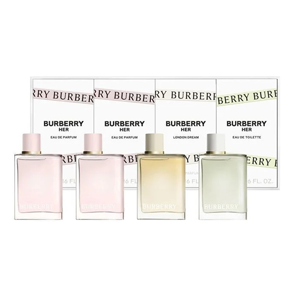 Burberry Her Set подаръчен комплект 4 броя по 5мл за жени | monna.bg