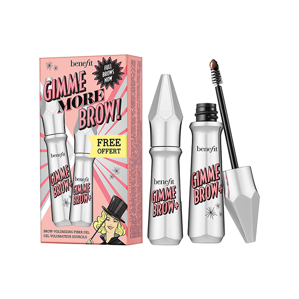 Benefit Gimme Brow+ & Go Brow Volumizing Fiber Gel комплект за оформяне на вежди за жени | monna.bg