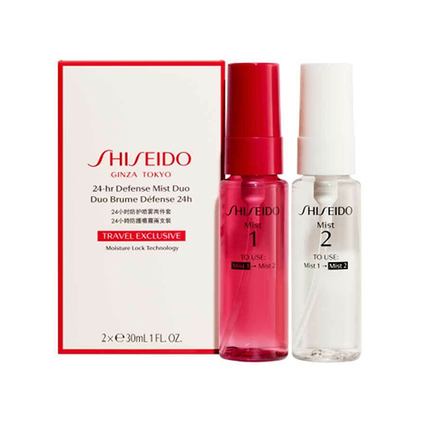 Shiseido 24h Defense Mist Duo комплект с хидращи спрейове 2х30мл за жени | monna.bg