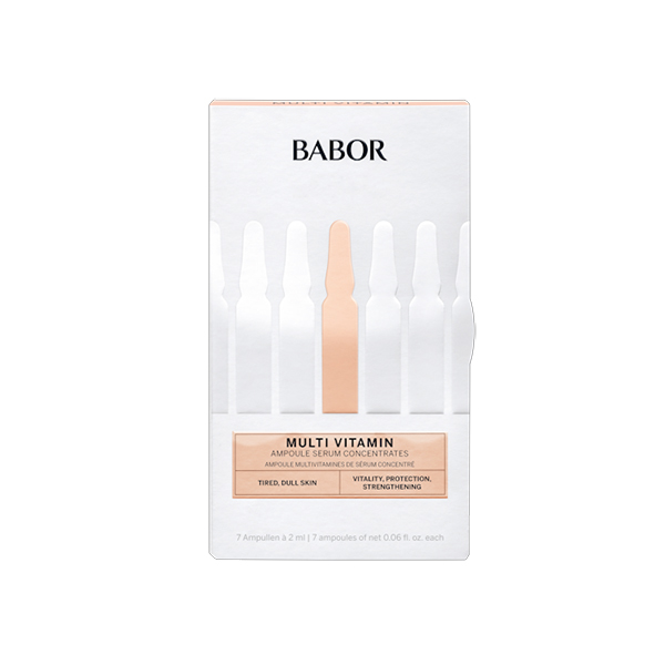 Babor Multi Vitamin Ampoule Concentrates 7x2ml - Tired, Dull Skin  комплект от 7x2 мл концентриран серум за подхранване и хидратация за жени | monna.bg