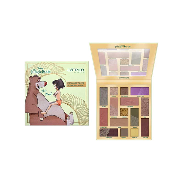 Catrice Cosmetics Disney The Jungle Book Eyeshadow Palette палитра сенки за очи за жени | monna.bg