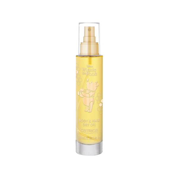 Catrice Cosmetics Disney Winnie The Pooh Body And Hair Dry Oil  успокояващо и регенериращо олио за суха кожа за жени | monna.bg