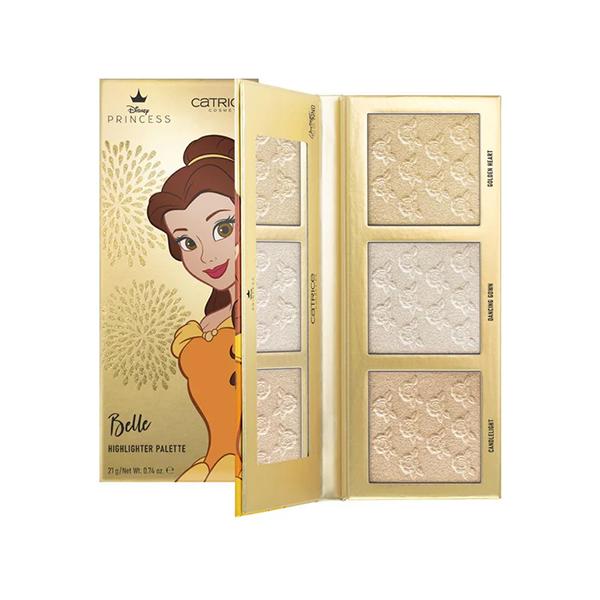 Catrice Cosmetics Disney Princess Belle Highlighter Palette прахообразен хайлайтър за жени | monna.bg