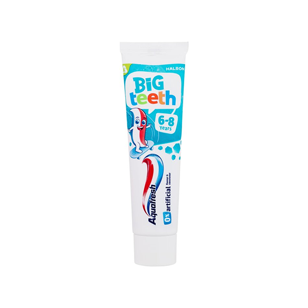 Aquafresh Big Teeth Toothpaste флуоридна паста за зъби за деца | monna.bg