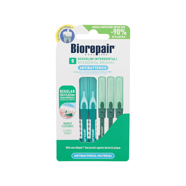 Biorepair Antibacterial Interdental Brush Regular комплект от четки за междузъбното пространство 0.82 мм. унисекс | monna.bg