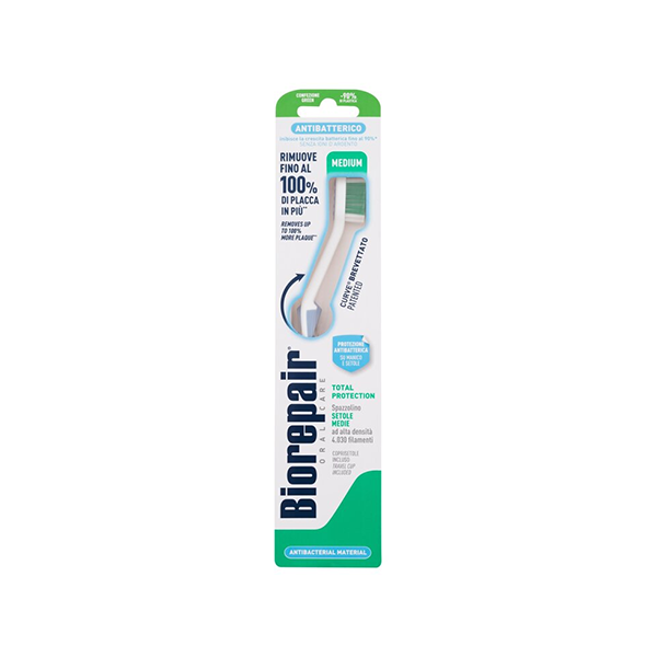 Biorepair Antibacterial Toothbrush Medium четка за зъби унисекс | monna.bg