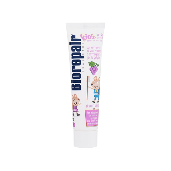 Biorepair Kids 0 - 6 Grape Toothpaste  паста за зъби за деца | monna.bg