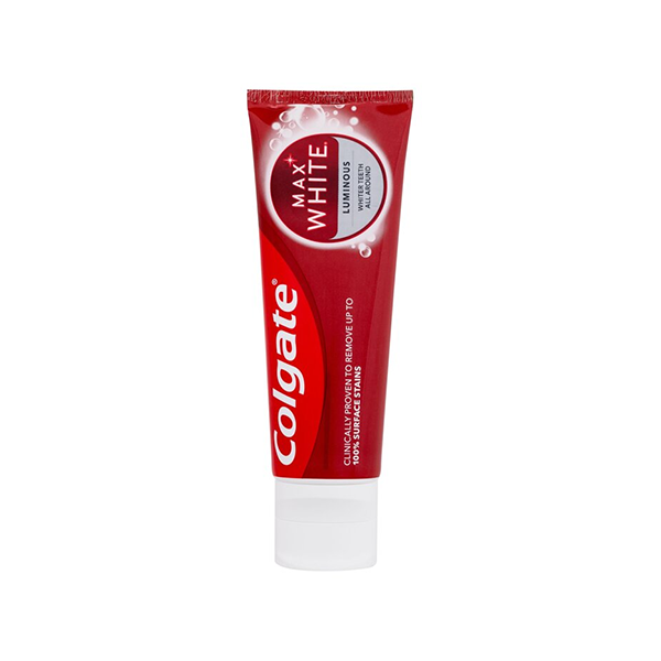 Colgate Max White Luminous Toothpaste паста за зъби за щадящо избелване и защита на зъбния емайл унисекс | monna.bg