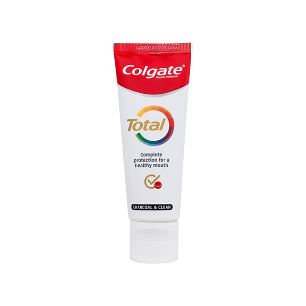 Colgate Total Charcoal & Clean Toothpaste избелваща паста за зъби с активен въглен унисекс | monna.bg