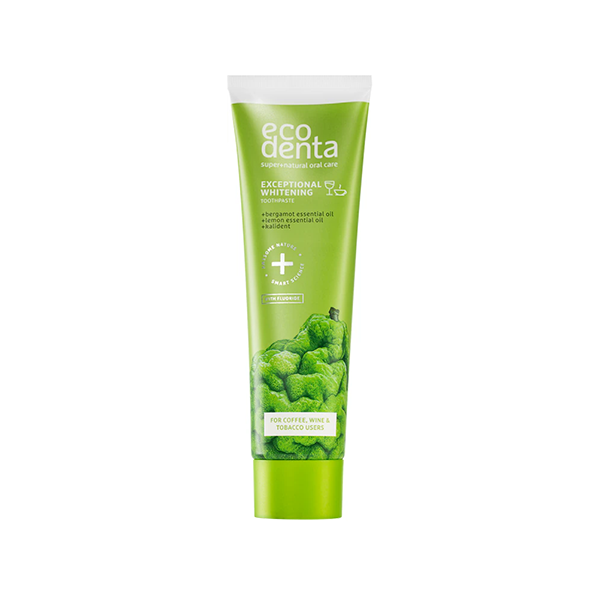 Ecodenta Exceptional Whitening Toothpaste избелваща паста за зъби с флуорид унисекс | monna.bg