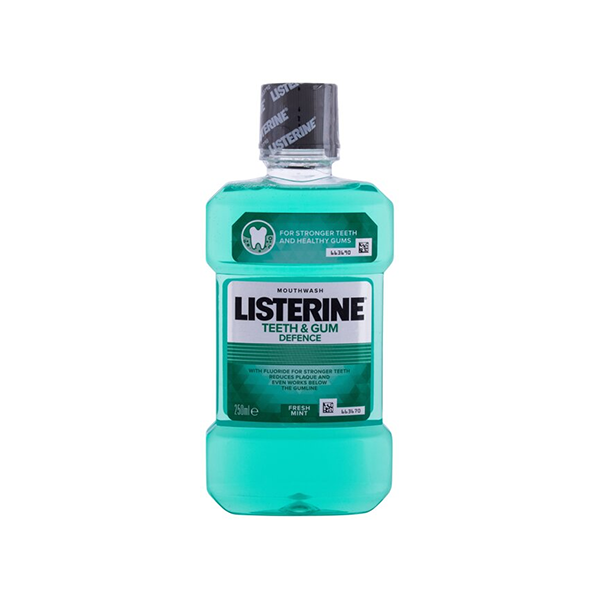 Listerine Teeth & Gum Defence Defence Fresh Mint Mouthwash вода за уста за защита на зъбите и венците унисекс | monna.bg