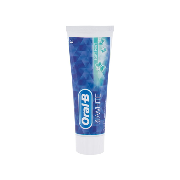 Oral-B 3D White Soft Mint Toothpaste избелваща паста за зъби с флуорид унисекс | monna.bg