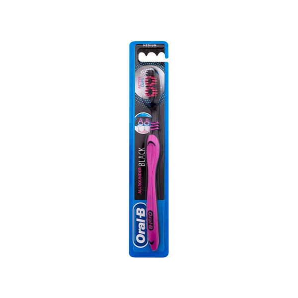 Oral-B Allrounder Black Toothbrush Medium четка за зъби medium унисекс | monna.bg