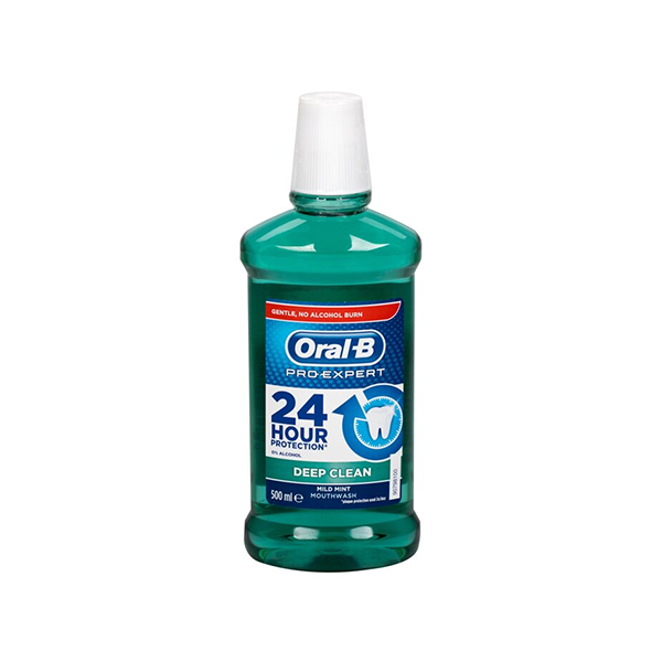 Oral-B Pro Expert Deep Clean Mouthwash вода за уста за защита на зъбите и венците унисекс | monna.bg