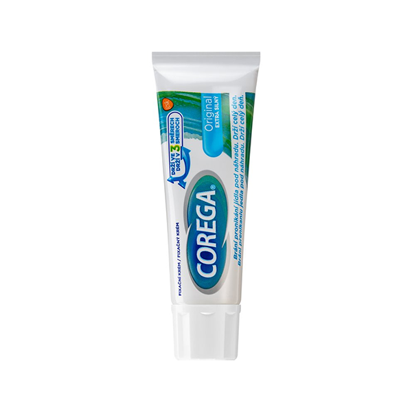 Corega Original Extra Strong Fixative Cream силно лепило крем за протези унисекс | monna.bg
