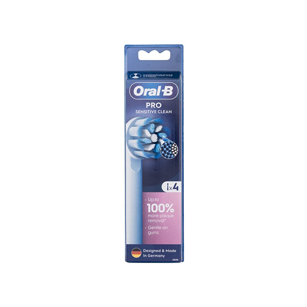 Oral-B Pro Sensitive Clean Replacement Toothbrush Head комплект 4 бр. резервни глави за електрическа четка унисекс | monna.bg