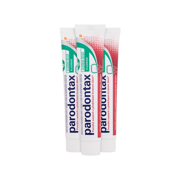 Parodontax Fluoride Toothpaste комплект 3 бр. паста за зъби против кървене и защита на венците унисекс | monna.bg