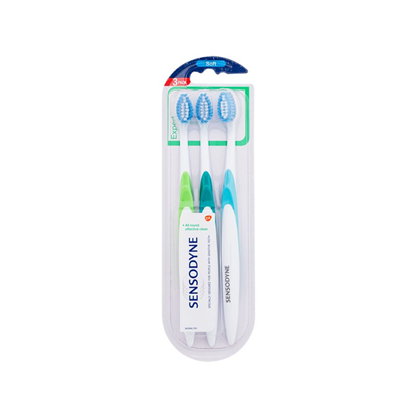 Sensodyne Expert Soft Toothbrush комплект 3 бр. четка за чувствителни зъби soft унисекс | monna.bg