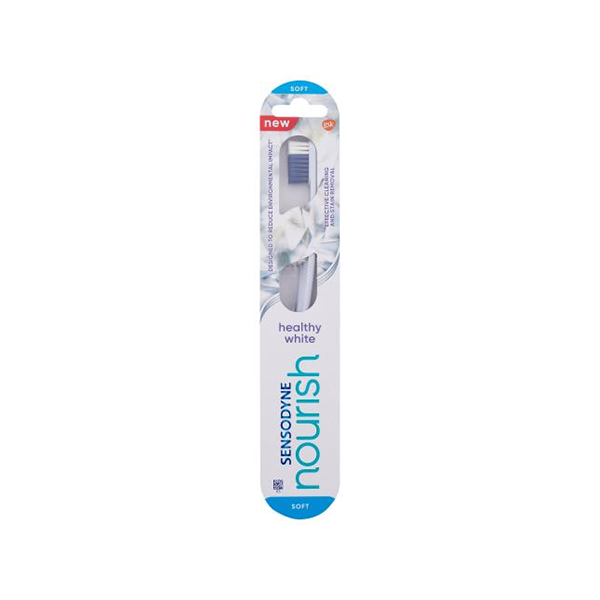 Sensodyne Nourish Healthy White Toothbrush Soft четка за чувствителни зъби soft унисекс | monna.bg