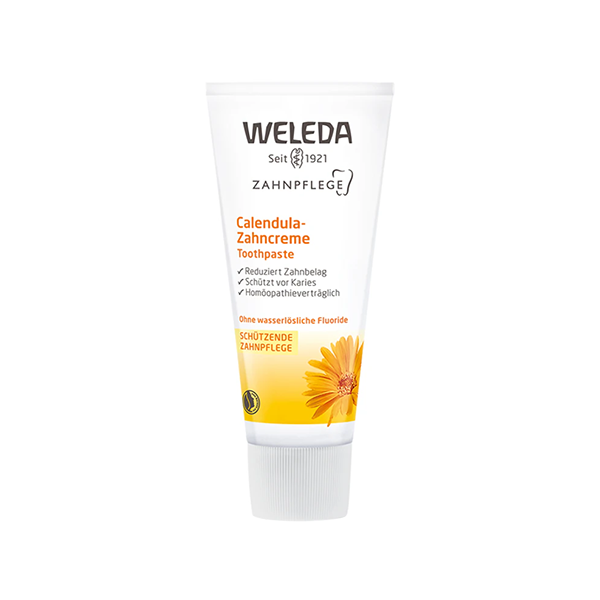 Weleda Calendula Toothpaste паста за зъби против плака и цялостна защита  унисекс | monna.bg