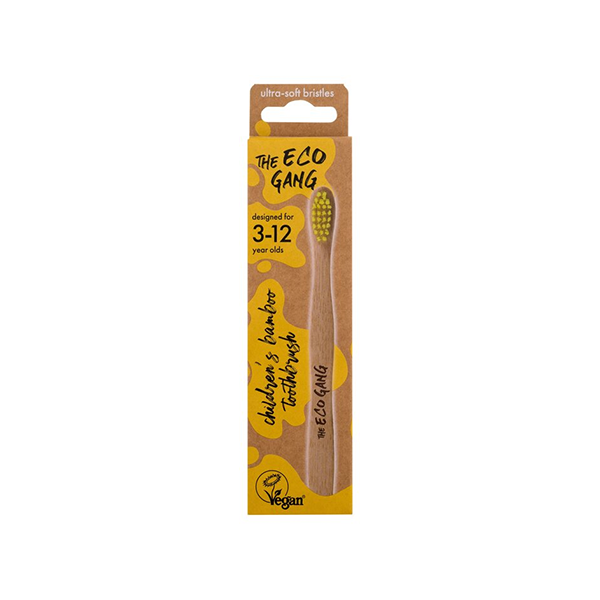 Xpel The Eco Gang Toothbrush Yellow екологична четка за зъби extra soft за деца | monna.bg