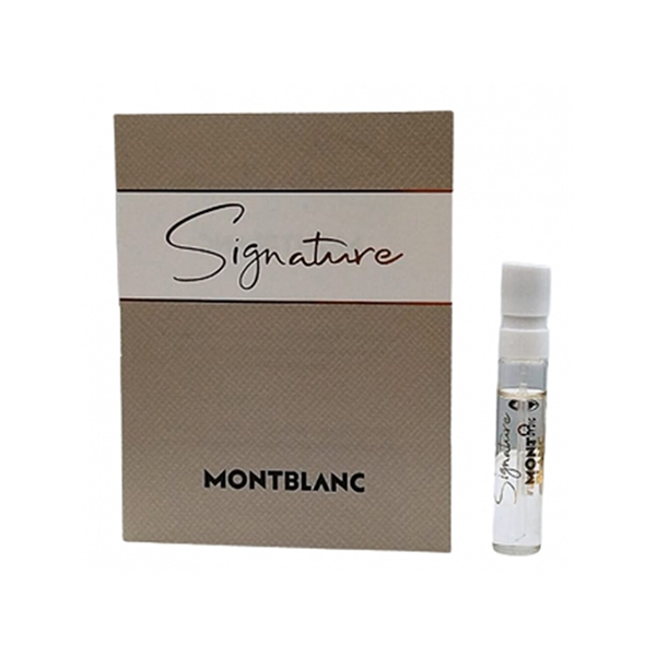 Montblanc Signature парфюмна вода 2 мл мостра за жени | monna.bg