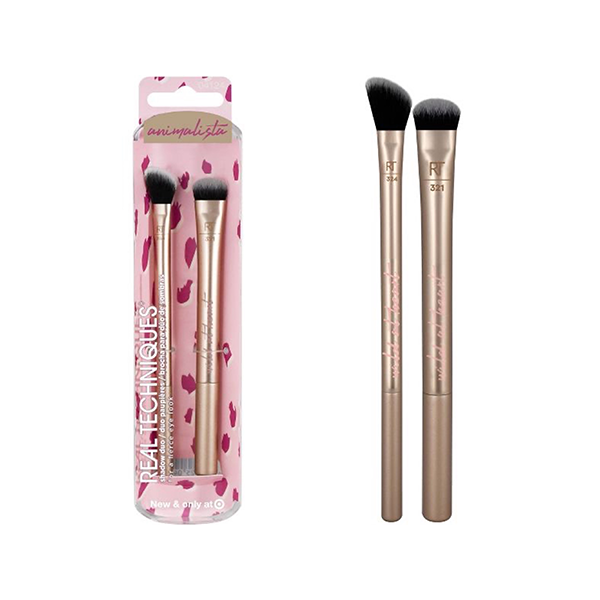 Real Techniques Animalista Duo Powder Brush Set Duo комплект четки за грим за жени | monna.bg