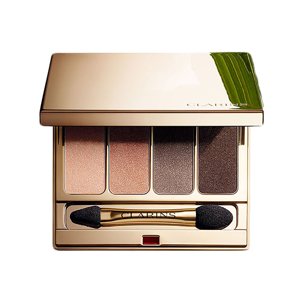 Clarins 4-Colour Eyeshadow Palette Nude палитра сенки за очи за жени | monna.bg