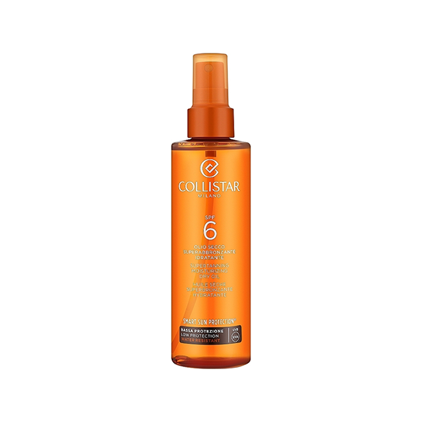 Collistar Supertanning Moisturizing Dry Oil SPF6 сухо масло за интензивен тен за жени | monna.bg