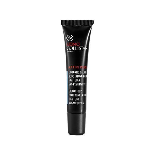 Collistar Uomo Attivi Puri Eye Contour озаряващ крем за околоочната зона с anti-age ефект за мъже | monna.bg