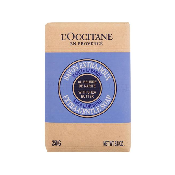 L'Occitane Extra-Gentle Soap With Shea Butter Lavender изключително мек сапун с масло от ший и лавандула унисекс | monna.bg