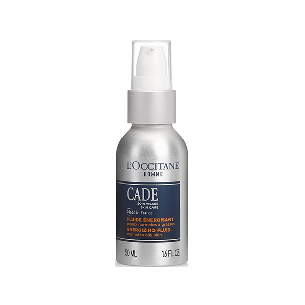 L'Occitane Homme Cade Energizing Fluid енергизиращ и хидратиращ флуид за лице за мъже | monna.bg